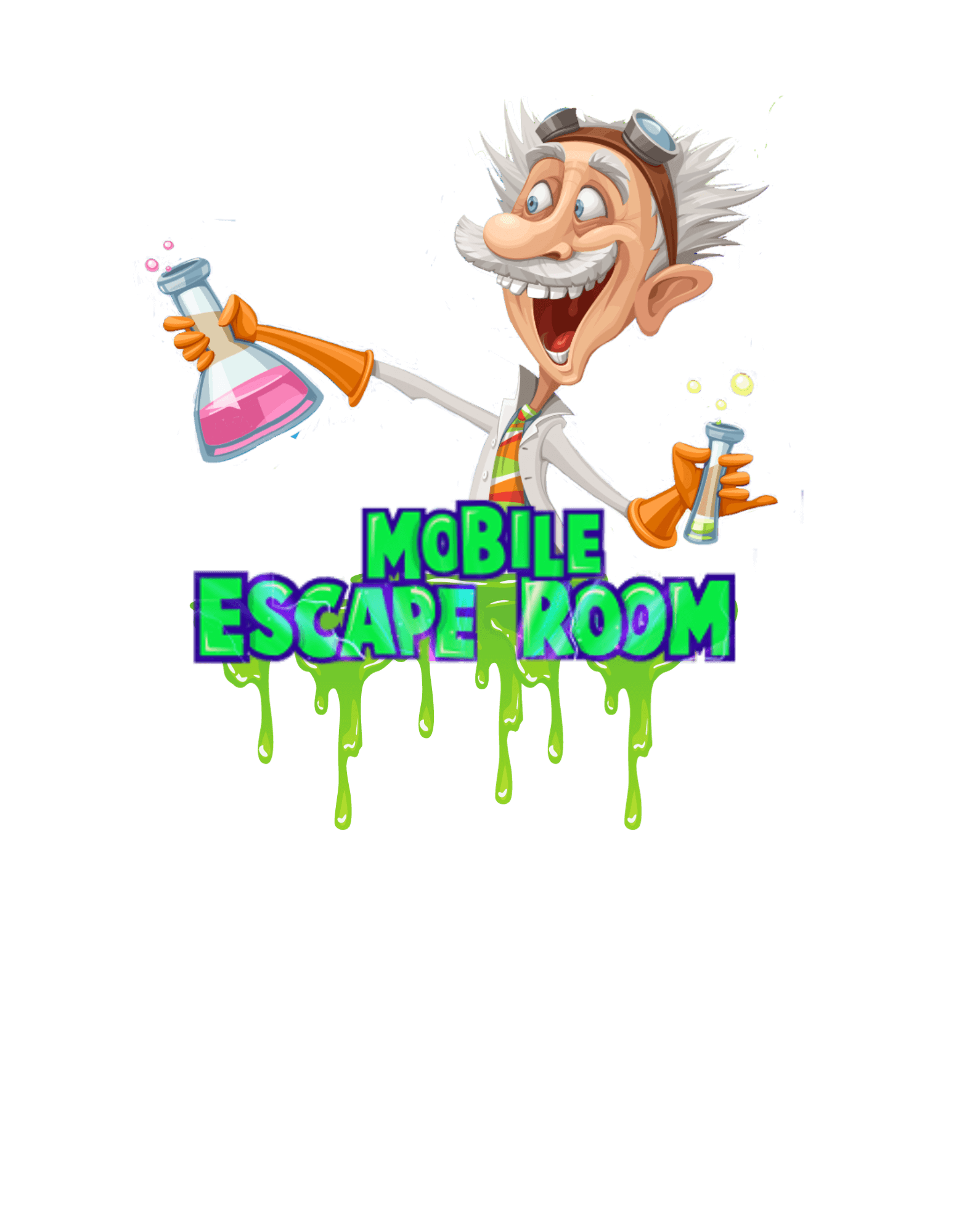 Mobile Escape Room Jacksonville, best escape room orange park, mad scientist image
